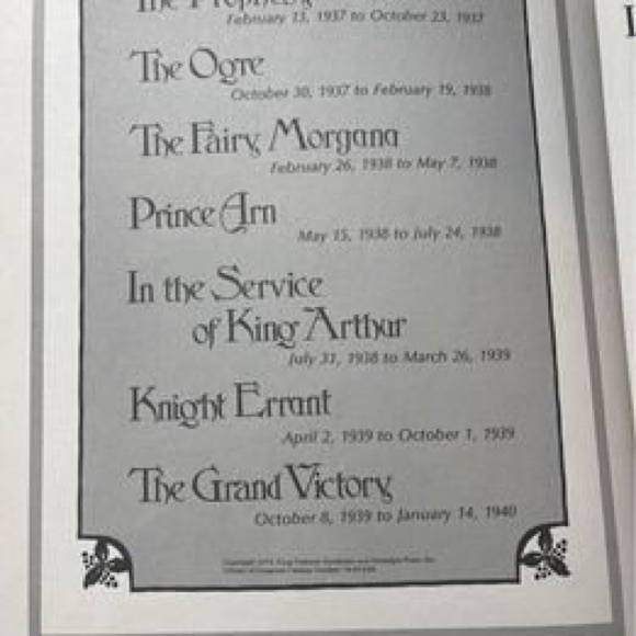 Hardcover Vintage Prince Valiant Volume 1 (1974 edition) - Picture 4 of 4